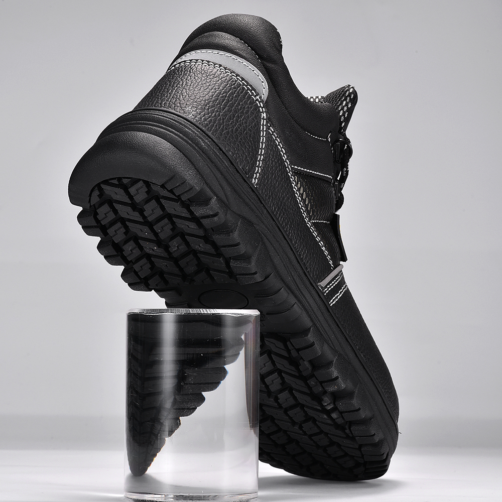 Botas de trabalho de segurança resistentes ao calor biqueira de aço M-8215RB