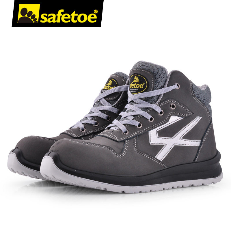 Botas de trabalho leves M-8439 cinza