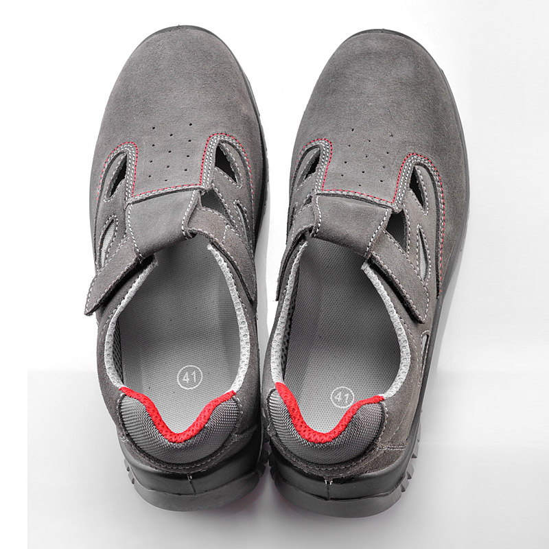 Sapatos de trabalho respiráveis ​​de verão L-7216 camurça