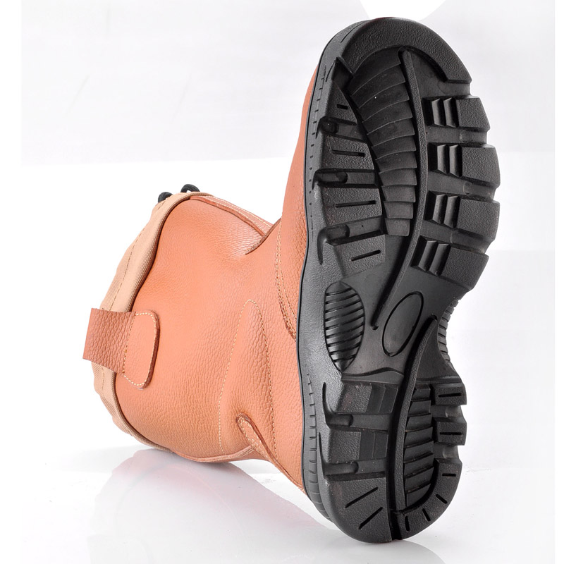 Botas quentes de trabalho de segurança para inverno H-9426 marrom