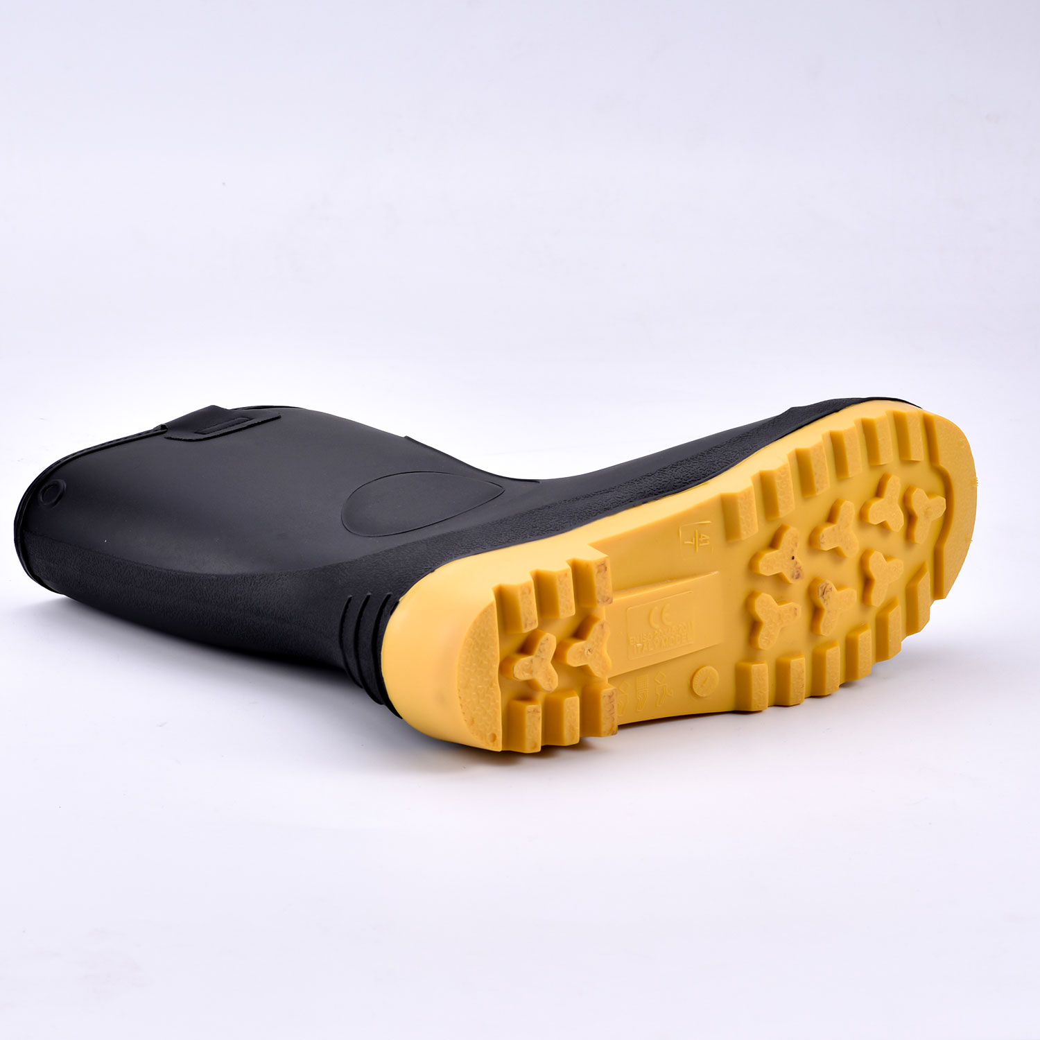 Botas de segurança Wellington pretas W-6037