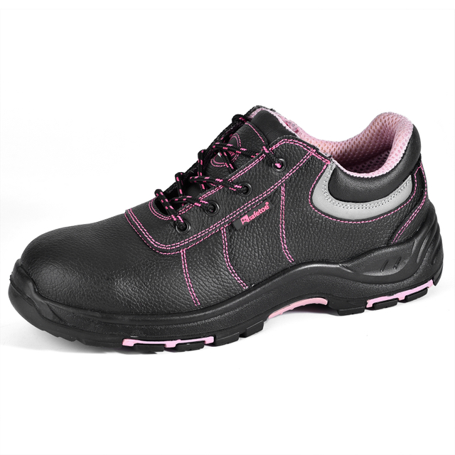 Sapatos de trabalho de segurança Wonen L-7147 rosa