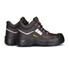 Botas de trabalho no local Botas de segurança para construção M-8027 Marrom