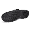 Sapatos de trabalho para cozinha com biqueira de aço para chef da indústria alimentícia CleanShield SB | L-7096BK