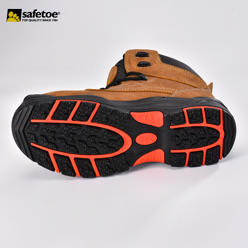 Botas de trabalho M-8356RB sem bico composto sem metal S3