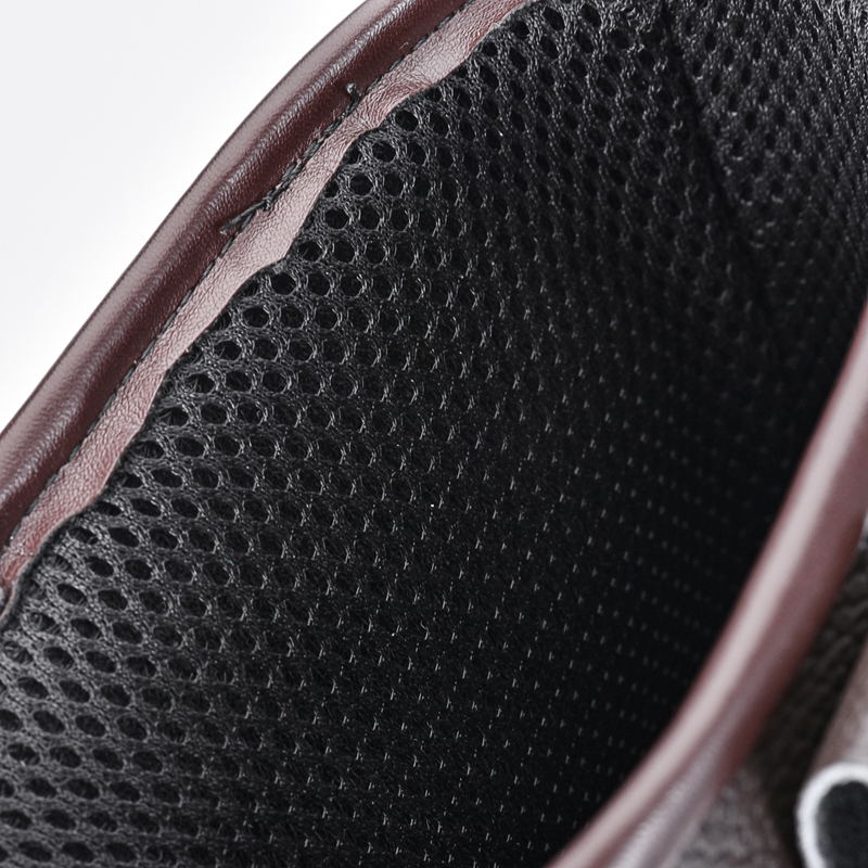 Botas de segurança marrom SAFETOE joelho alto H-9001