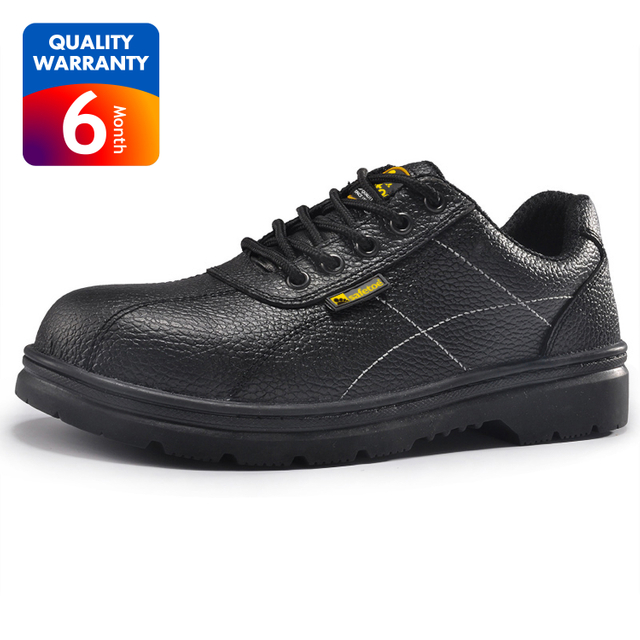 Sapatos de segurança de trabalho antiderrapantes para chef de cozinha com biqueira de aço para restaurante