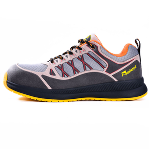 Sapatos de segurança esportivos industriais L-7392 amarelo