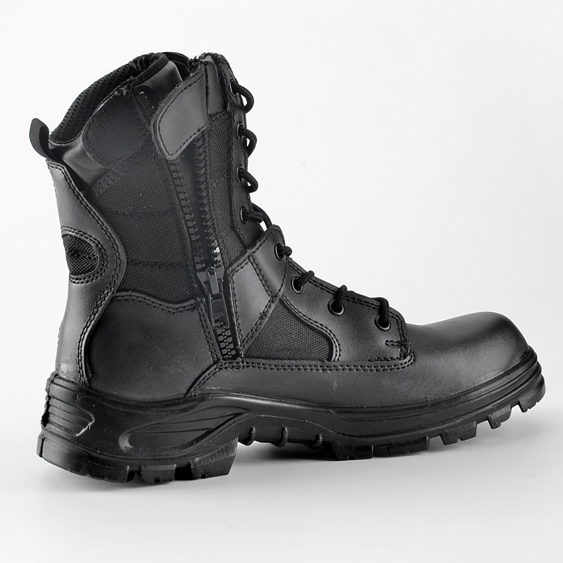 Botas militares com design de zíper H-9438NS