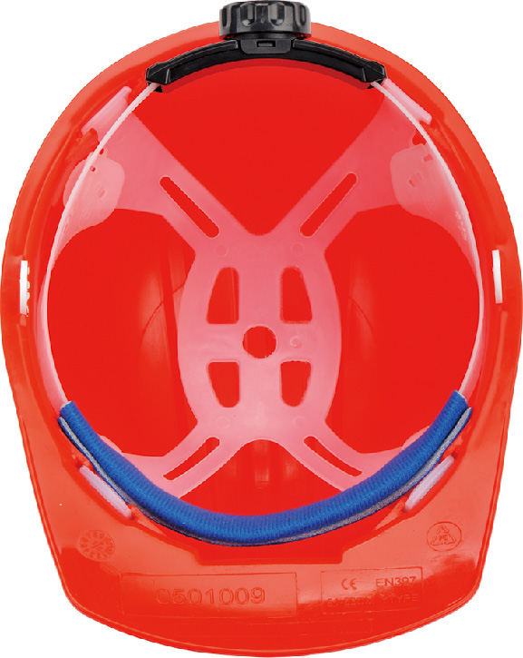 Capacete de Segurança de Mineração W-001 Vermelho