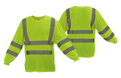 Camiseta refletiva da polícia de trânsito Y-1096