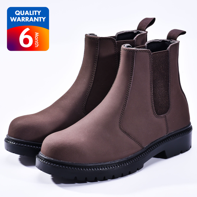 Botas de trabalho sem salto M-8025 cunha