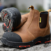 Botas de trabalho de segurança do revendedor (sem metal) M-8025NB