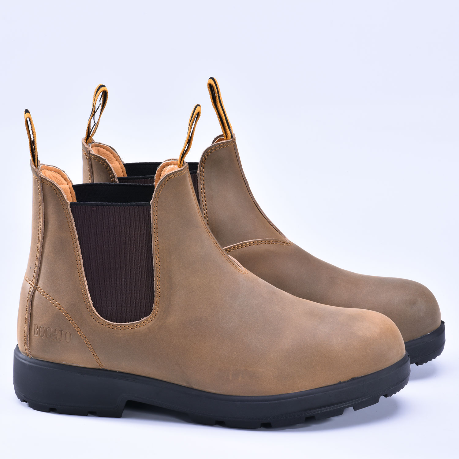 Botas de trabalho de segurança sem cadarço M-8316