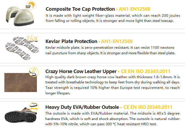 botas de trabalho safetoe