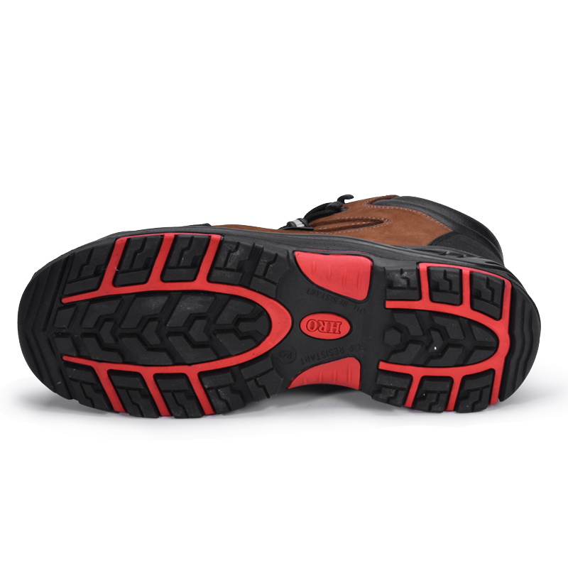 Botas de trabalho de segurança com classificação de isolamento de borracha contra riscos elétricos 