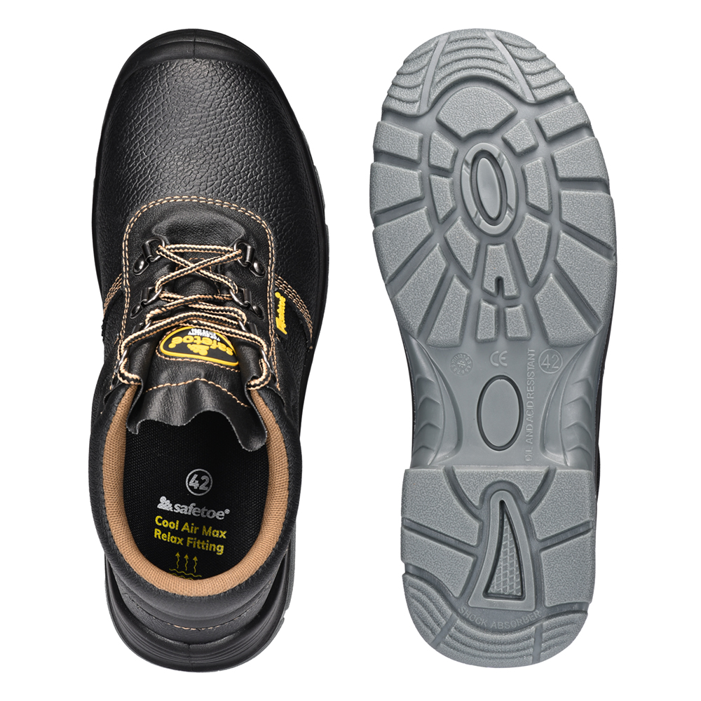 Sapatos protetores Site Black com biqueira de aço