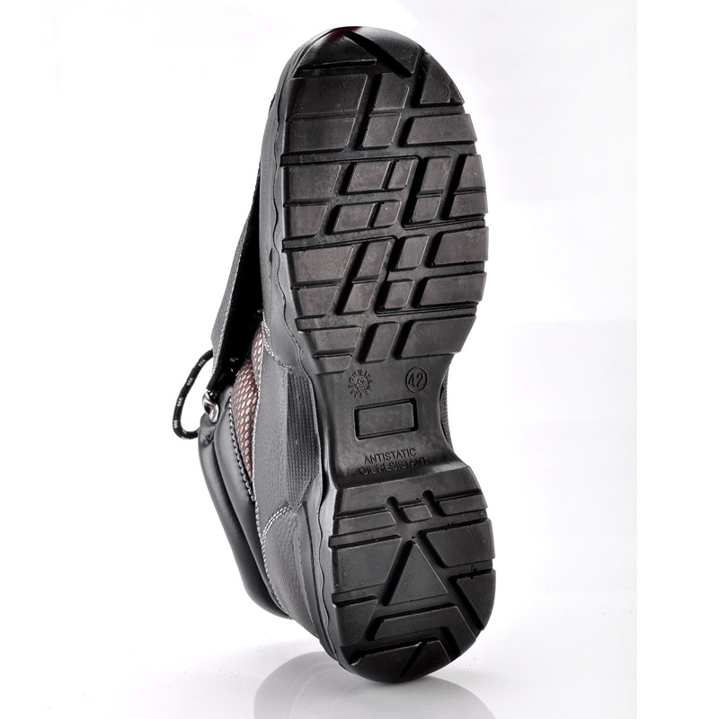 Soldadores estilo couro pesado soldagem metatarso guarda sapatos de segurança botas M-8215