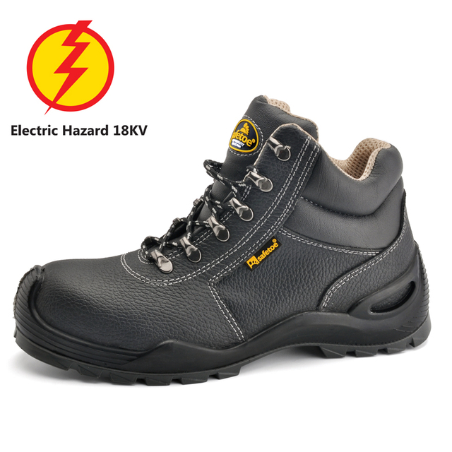 Melhores botas de trabalho isoladas sapatos de segurança com cabos dielétricos 