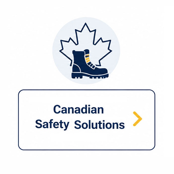 Solu&ccedil;&atilde;o canadense para cal&ccedil;ados de seguran&ccedil;a