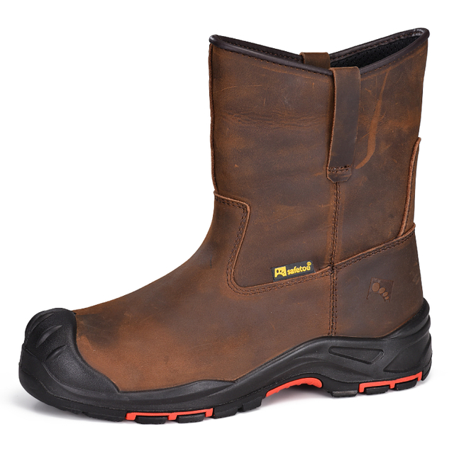 Botas de segurança clássicas de couro para petróleo e gás | H-9441 S3