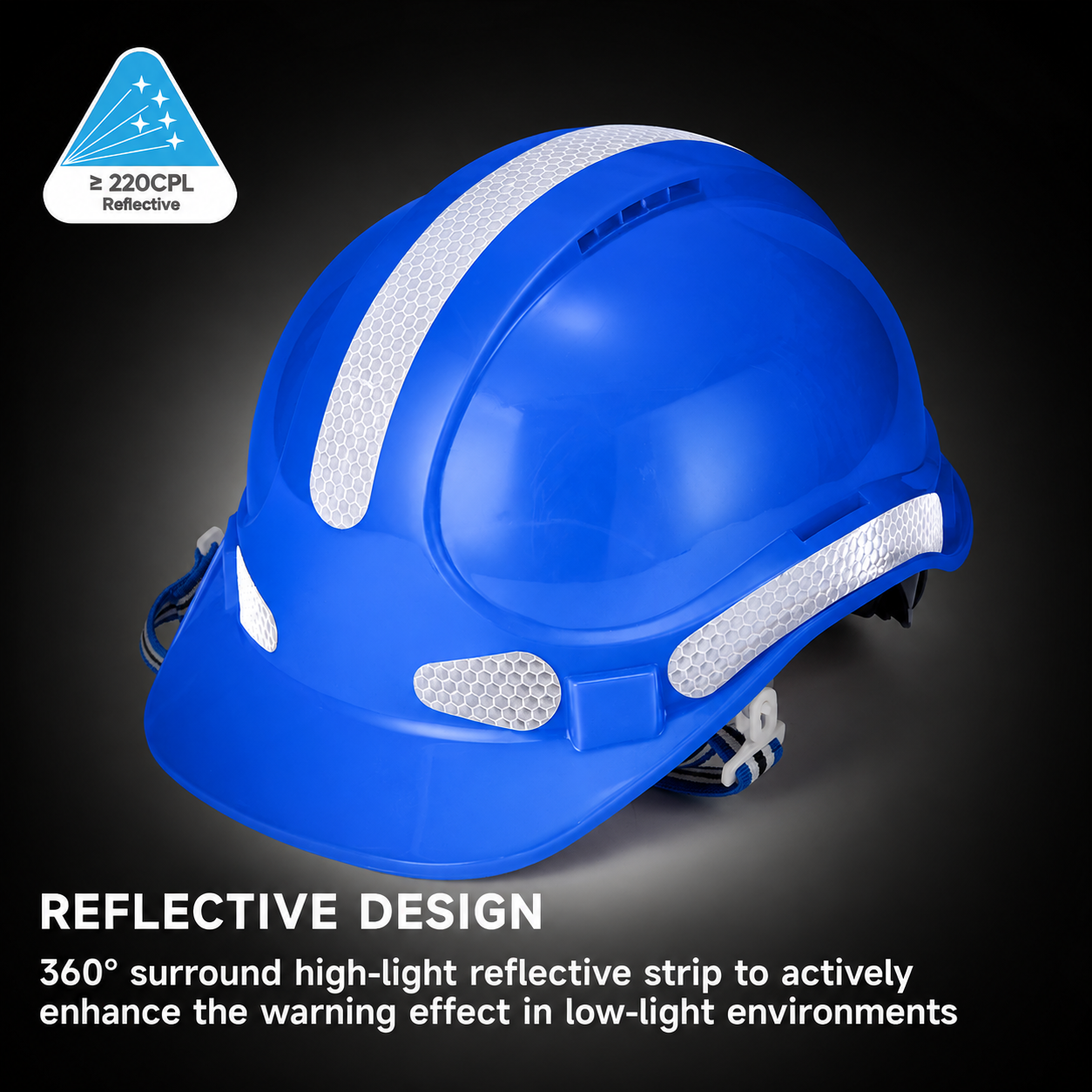 Capacete de segurança de construção com protetores auriculares W-018EM