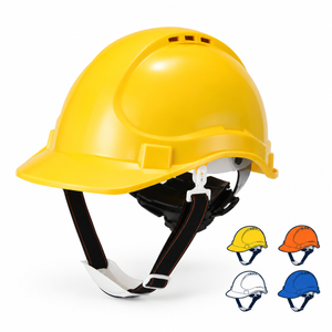 Capacete de segurança de construção ventilado W-018