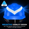 Capacete de segurança elétrica reflexivo classe E W-003R