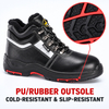 Botas de segurança de inverno isoladas com forro de lã quente | Escudo de Gelo M-8027