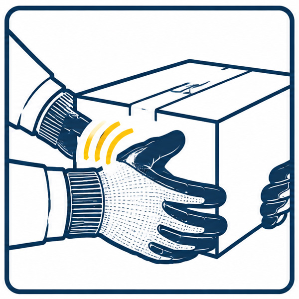 Manuseio repetitivo de materiais