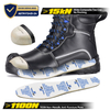 Botas de trabalho impermeáveis ​​para inverno extremo forro de lã natural sola antiderrapante H-9550 IceShield Pro