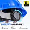 Capacete de segurança elétrica reflexivo classe E W-003R