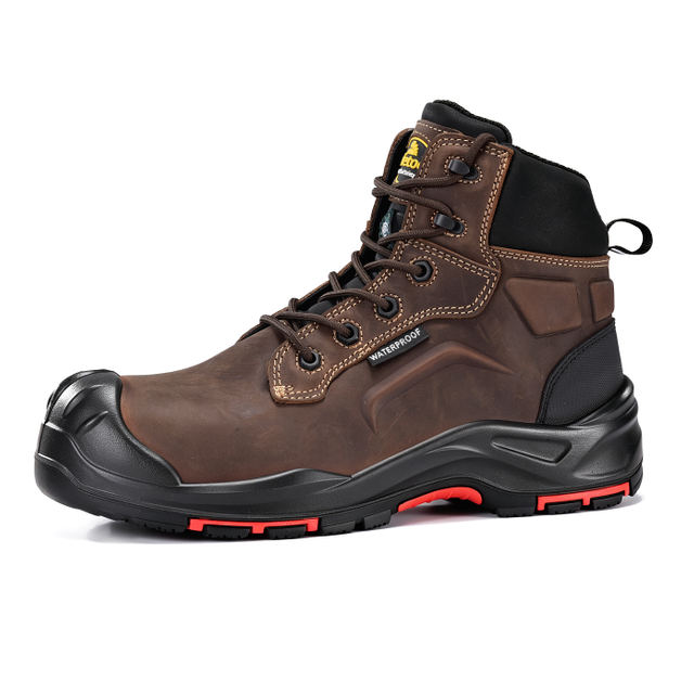 Botas de segurança sem metal certificadas pela CSA | Botas de trabalho impermeáveis ​​com biqueira composta M-8552