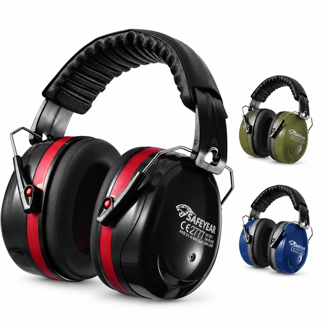 Protetores auriculares de segurança profissional EM-5002