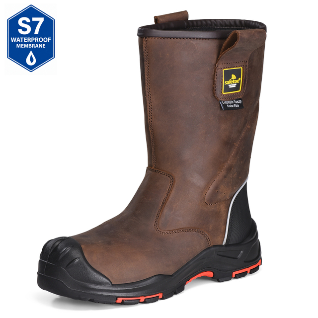 Botas de segurança Rigger à prova d'água para petróleo e gás | H-9437 S7
