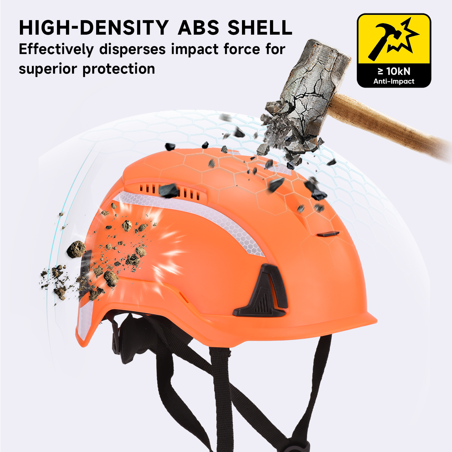 Capacete de segurança ANSI Tipo II W-6000