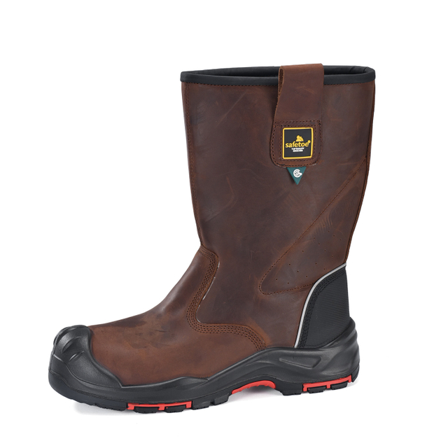Botas de segurança para Rigger de Petróleo e Gás Certificadas pela CSA | Botas de trabalho com biqueira composta H-9437