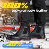 Botas de mineração pretas com biqueira composta M-8025NBK