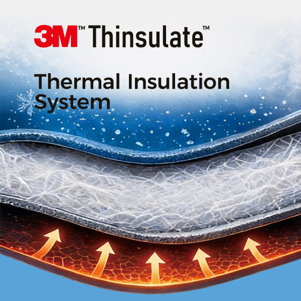 Prote&ccedil;&atilde;o contra frio 3M Thinsulate