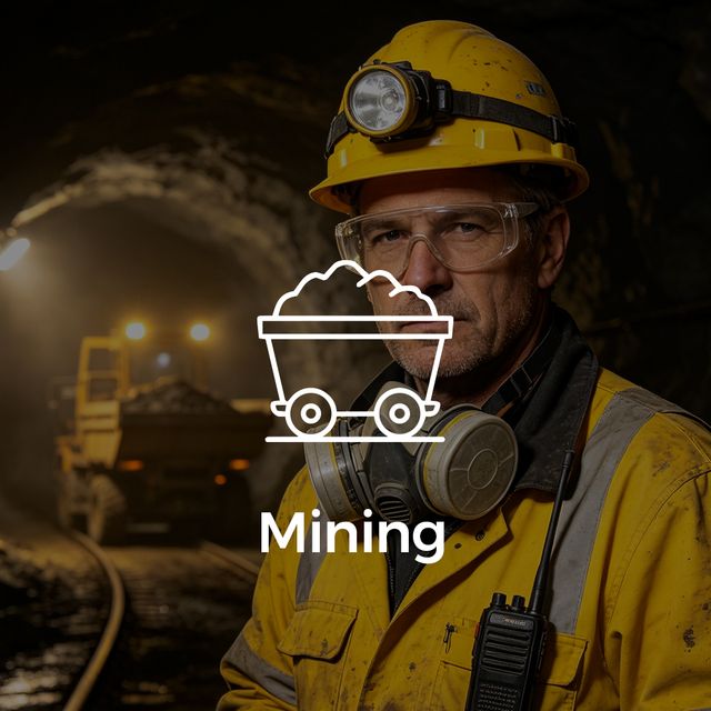 capacete de segurança para mineração