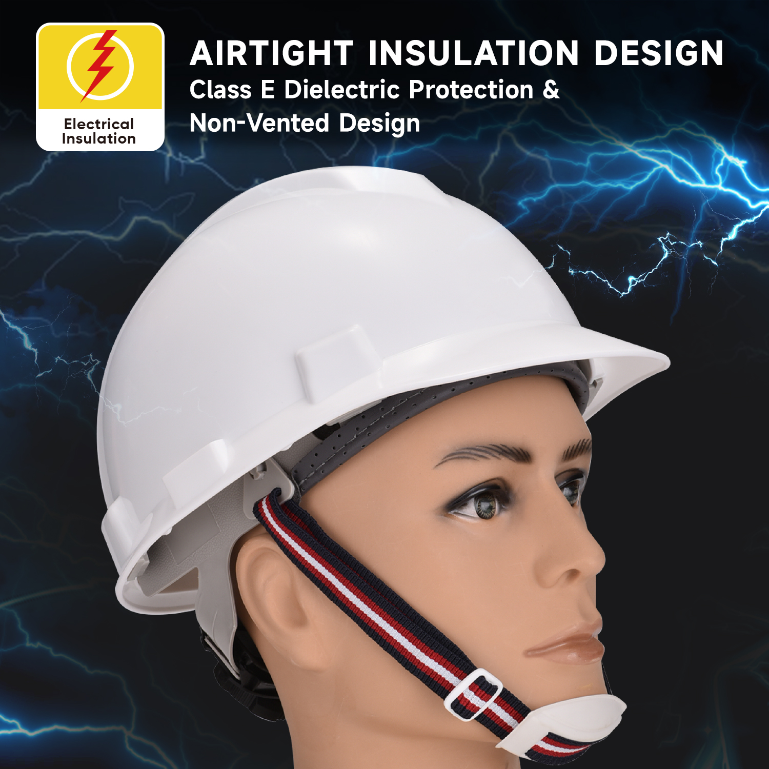 Capacete de segurança elétrica classe E W-003