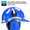 Capacete de segurança de construção com protetores auriculares W-018EM